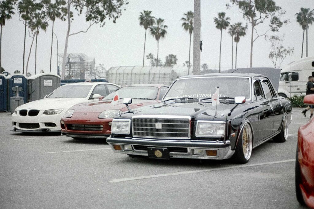 Toyota Century - Formula Drift LBC - Minolta X-300s - Lomography Metropolis