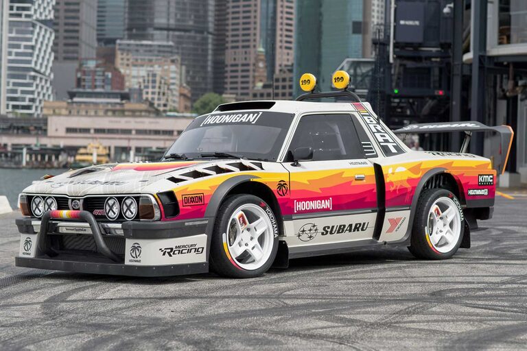 Travis Pastrana's Gymkhana Subaru Brataroo 9500 Turbo