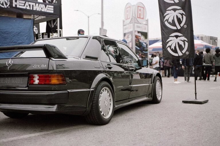 Mercedes-Benz 190E - Formula Drift LBC - Minolta X-300s - Lomography Metropolis