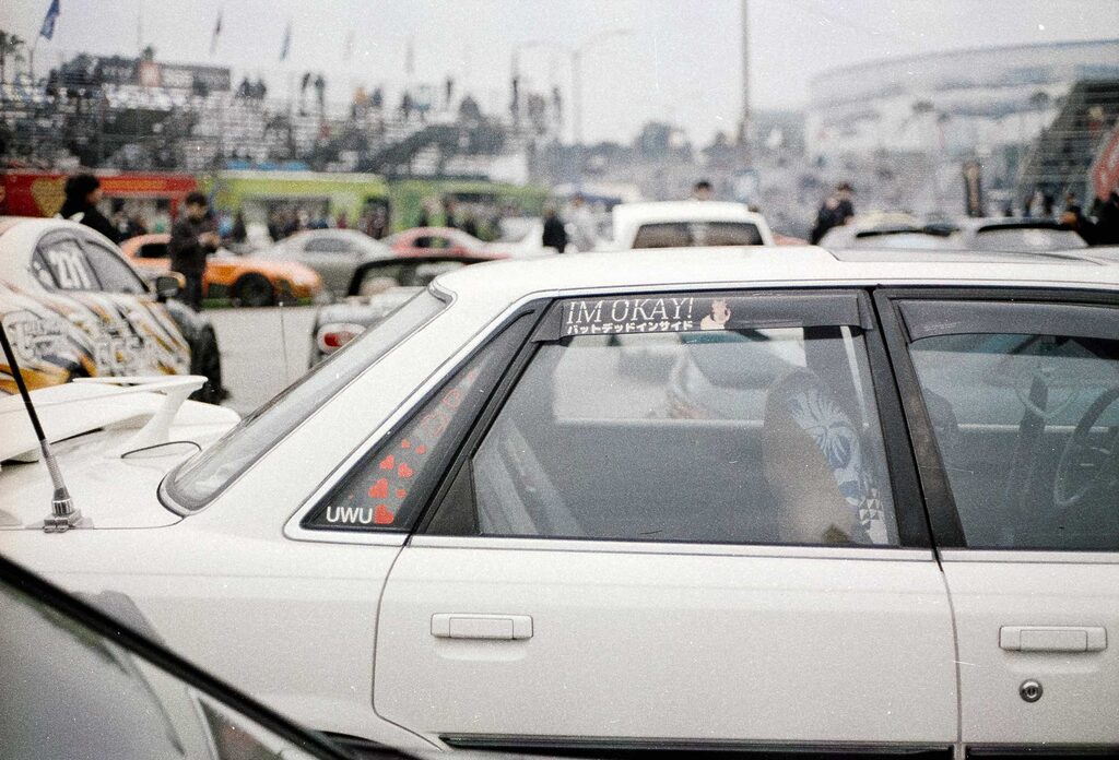 Kyusha Toyota Camry - Formula Drift LBC - Minolta X-300s - Lomography Metropolis